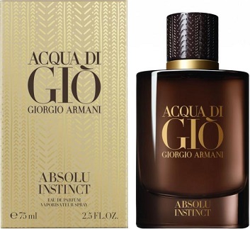 Giorgio Armani Acqua di Gio Absolu Instinct frfi parfm 75ml EDP (Doboz nlkl kupakkal) Klnleges Ritkasg Akciban! Utols Db Raktrrl!