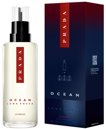 Prada Luna Rossa Ocean Le Parfum f�rfi parf�m  150ml Extrait de Parfum �jrat�lt� kiszerel�s!