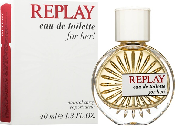 Replay for Her n�i parf�m    20ml EDT K�l�nleges Ritkas�g! Utols� Db Rakt�rr�l! Id�szakos Akci�!