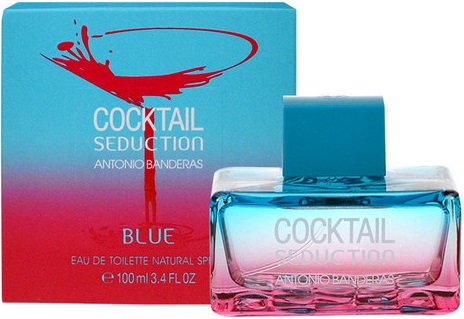 Antonio Banderas Cocktail Seduction Blue ni parfm  100ml EDT