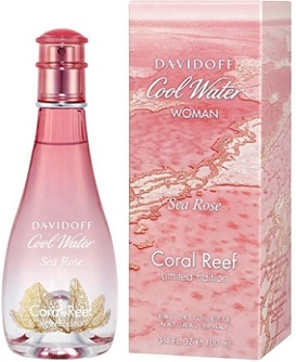 Davidoff Cool Water Sea Rose Coral Reef női parfüm 100ml EDT Ritkaság! 